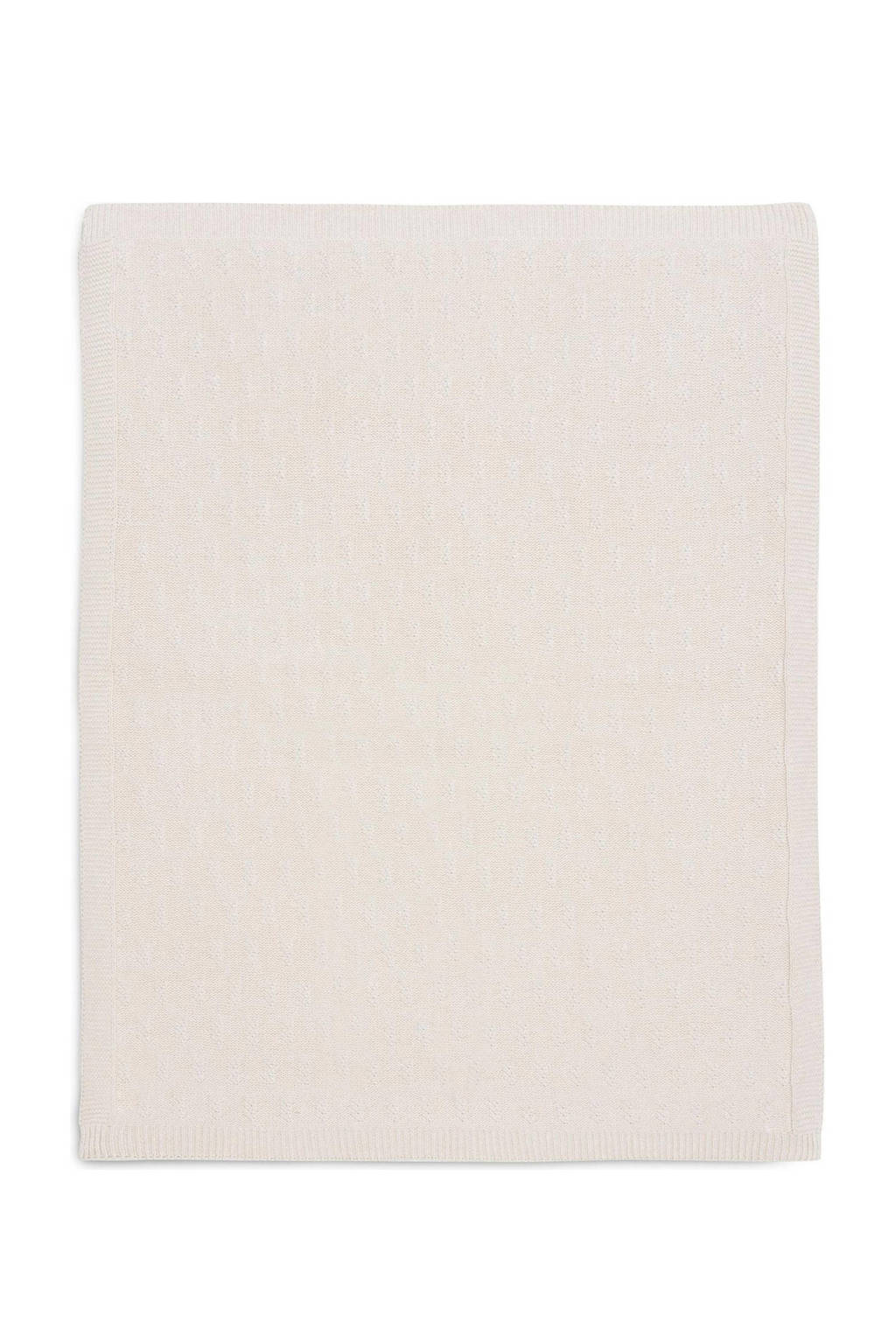 baby ledikantdeken 100x150cm Grain Knit - Oatmeal