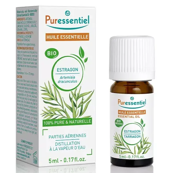 Óleo Essencial de Estragão Orgânico Puressentiel 5 ml