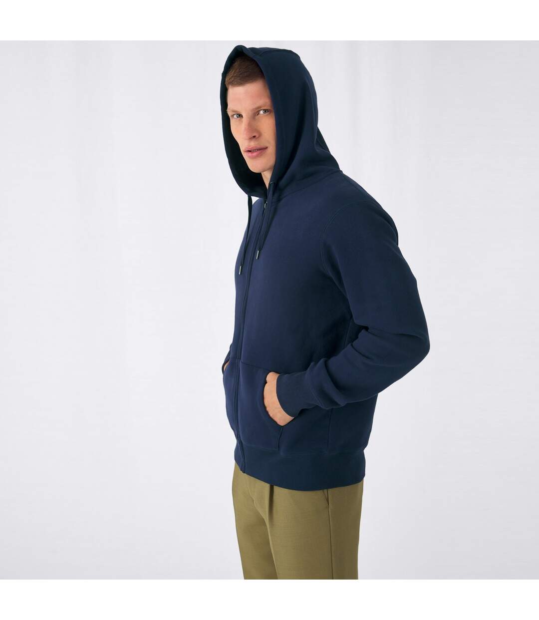 B&C - Veste à capuche - Homme (Marine) - UTRW7936