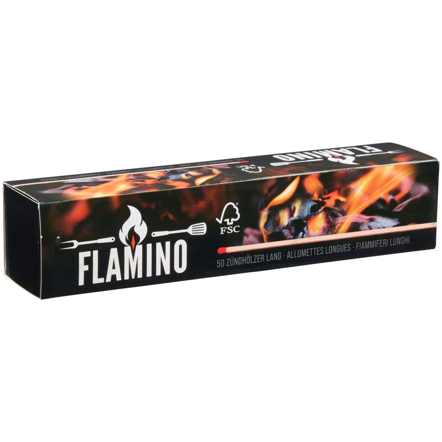 Flamino Zündhölzer Lang | 20 cm | 50 Stück
