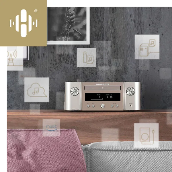 Marantz Melody X M-CR612 Silver Gold Amplis hi-fi stéréo