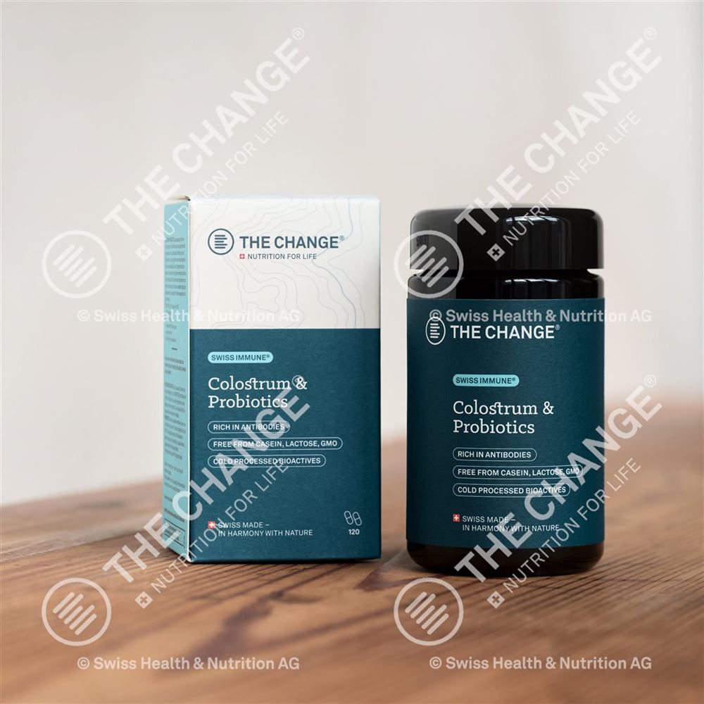 Be the change Colostrum & Probiotics<br>120 Stück, Glas, Kapsel