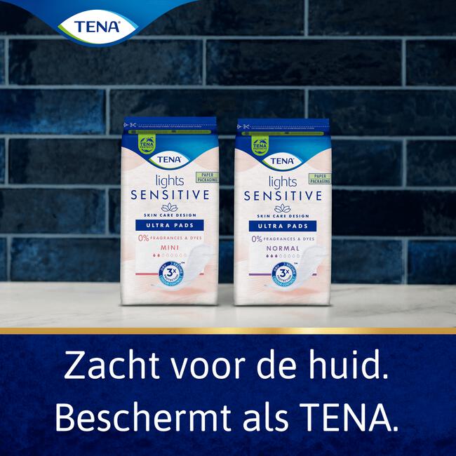TENA Lights Sensitive Normal Verbanden 16 stuks