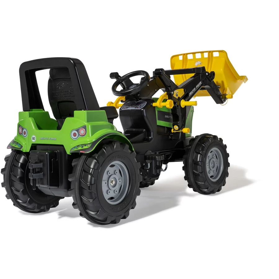 rolly®toys Kindertraktor rollyFarmtrac Premium II Deutz 8280 TTV mit rollyTrac Lader