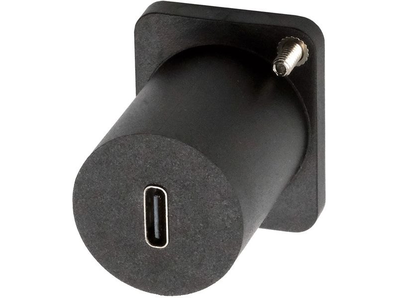 Exsys USB 3.1 Adapter D-Typ USB-C Buchse - USB-C Buchse D-Typ Adapter USB-C Buchse zu Buchse, USB 3.2 Gen 1