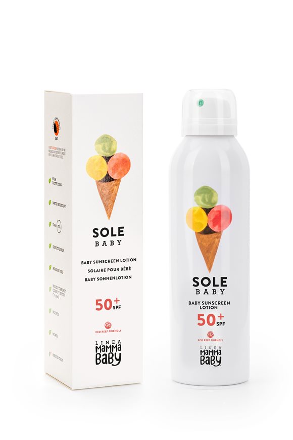 Linea Mamma Baby Sonnenspray<br>150 ml, Spray, SPF 50+ Eco Reef