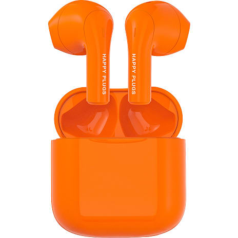 Happy Plugs Joy trådløse in-ear høretelefoner – orange