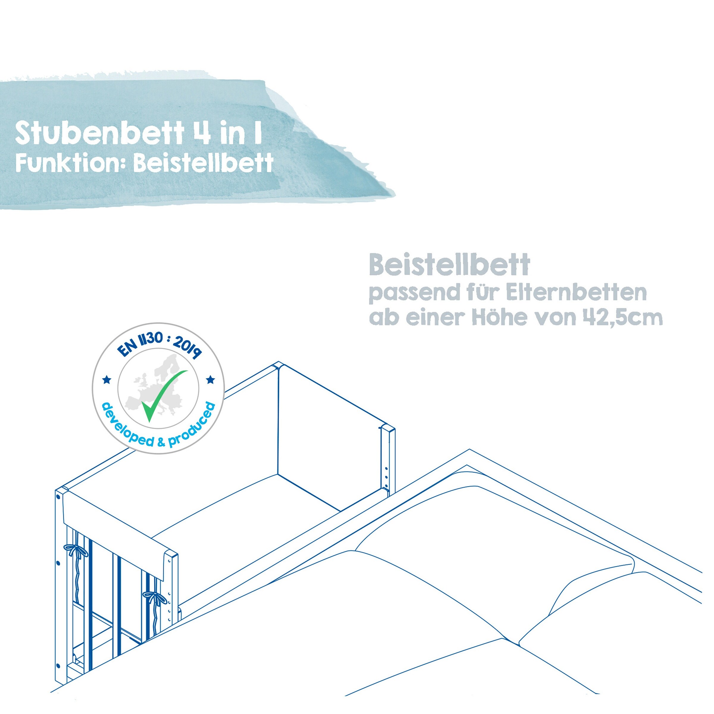 roba Stubenbett 4 in 1 Liebhabär
