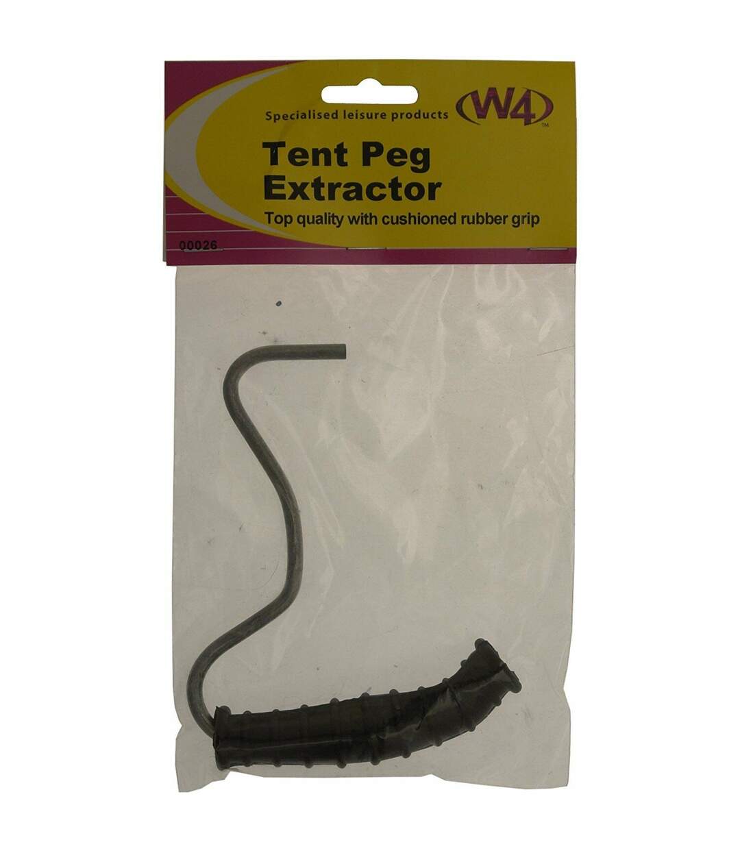 W4 - Extracteur de piquets de tente (Noir) (Taille unique) - UTMD132