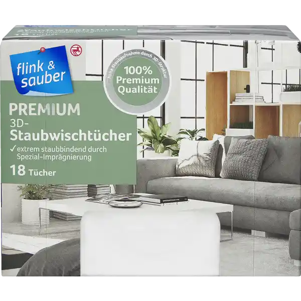 Premium 3D-Staubwischtücher