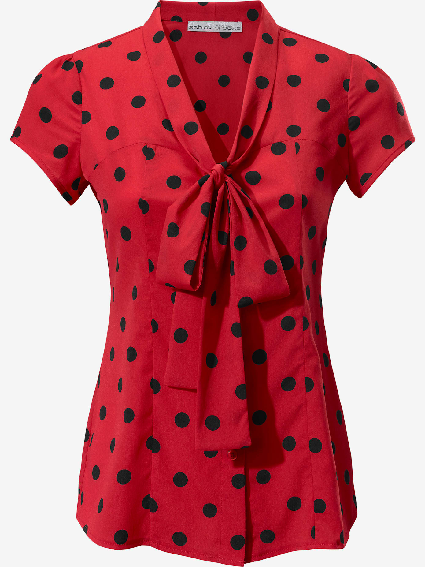 Chemisier à pois motif à pois tendance