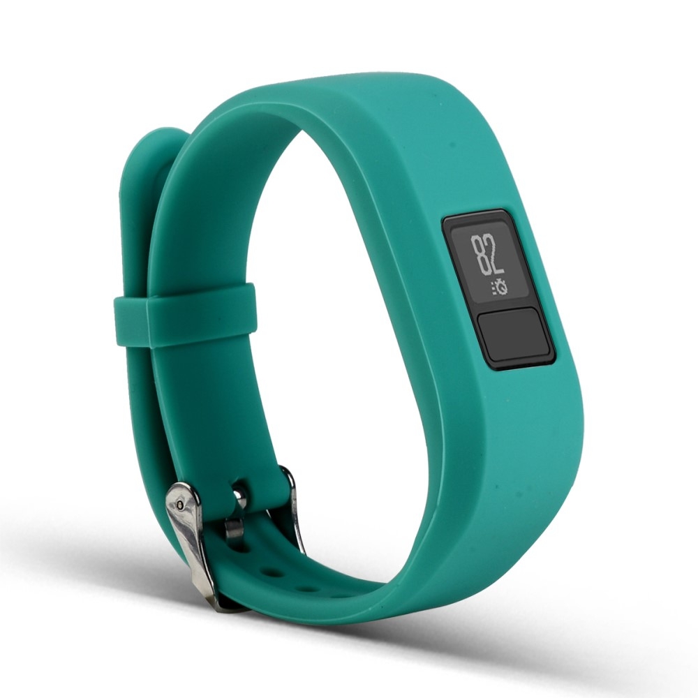 (Gr. L) Garmin Vivofit 3 Ersatz Silikon Sport Armband (Gelenkumfang: 170-220mm) - Türkis