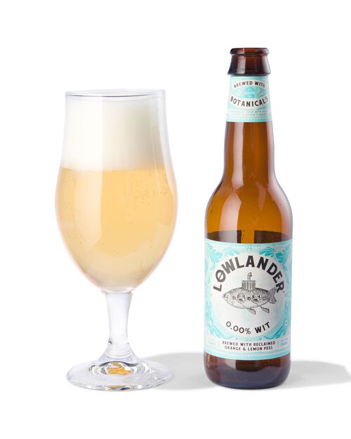 bière blanche Lowlander sans alcool 33cl