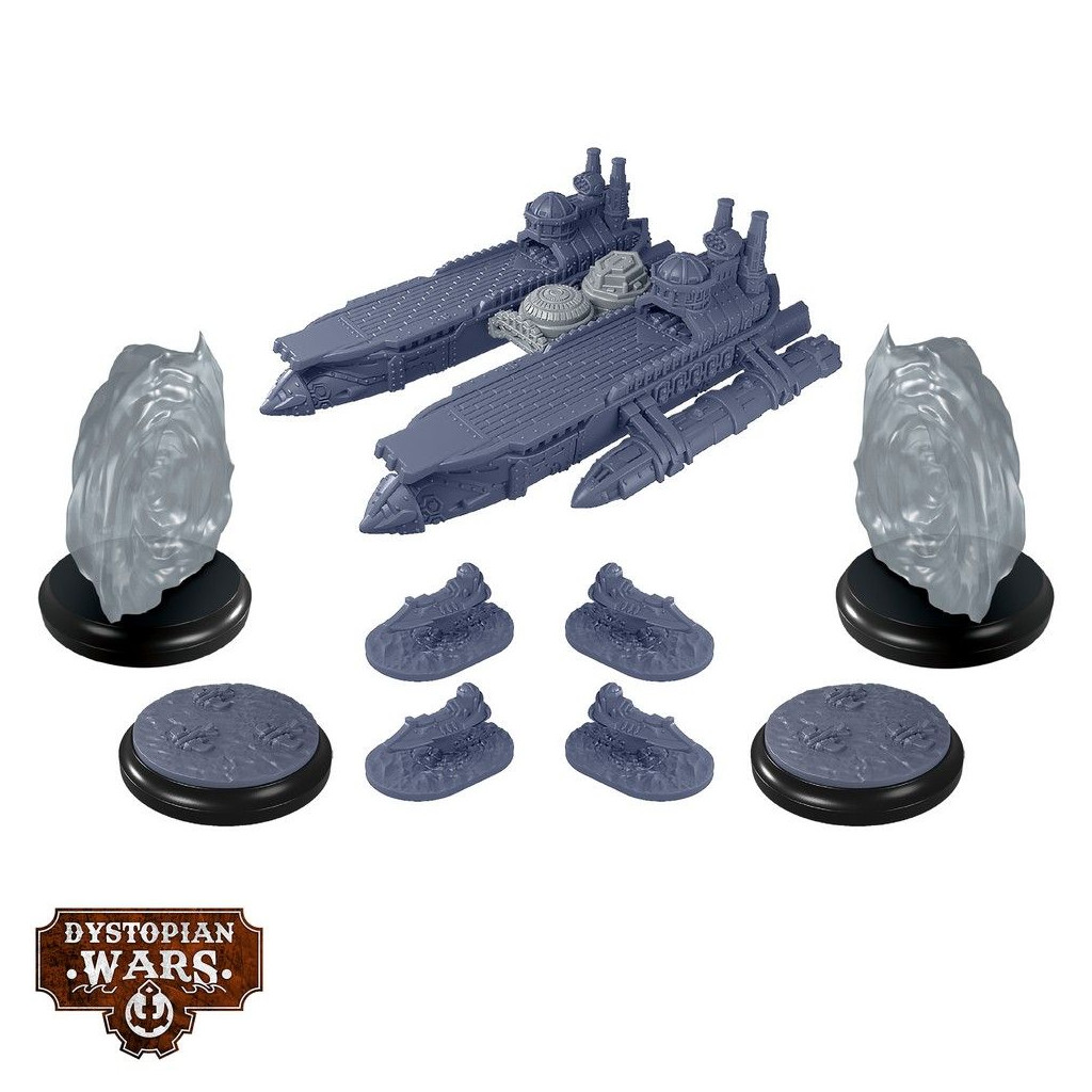 Dystopian Wars: Topkapi Battlefleet Set
