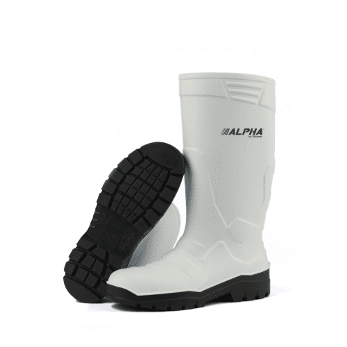 Bottes de sécurité Dikamar Crystal PU S4 CI SRC blanc