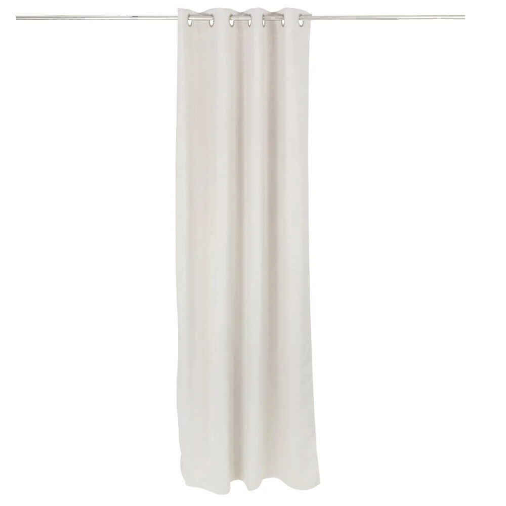 Rideau occultant porte beige 135x240cm