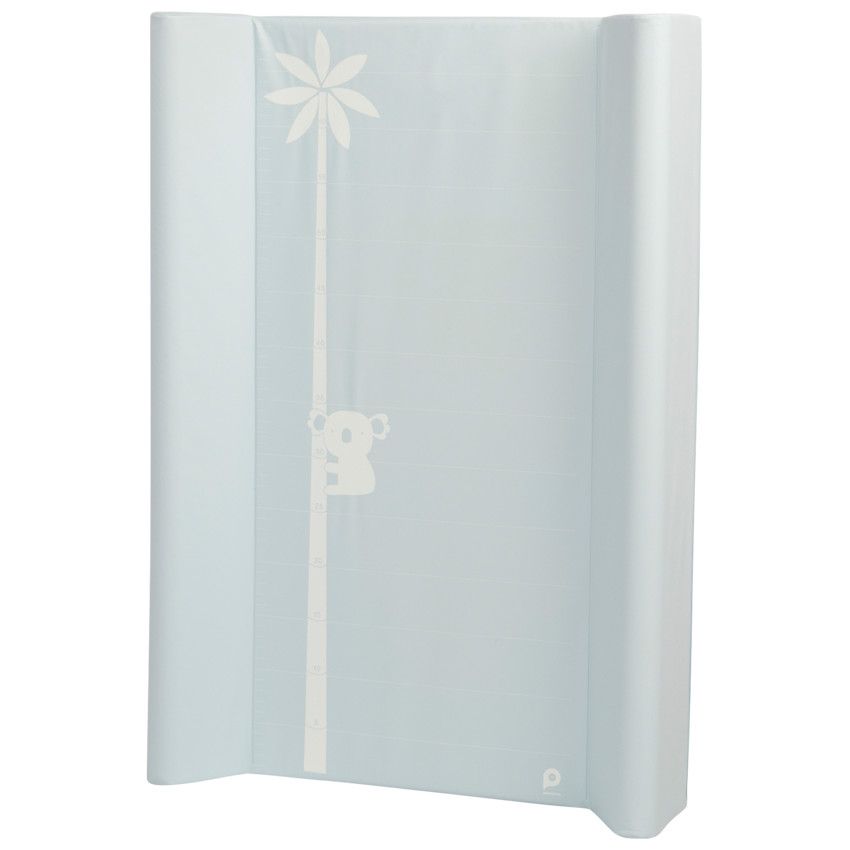 Matelas à langer Koala avec toise - Bleu - Ecru