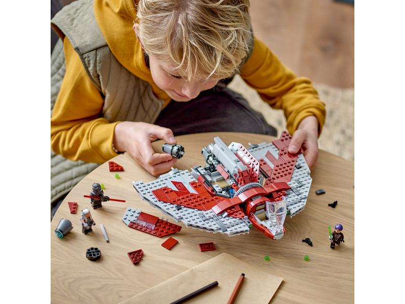 LEGO® Star Wars Ahsoka Tanos T-6 Jedi Shuttle 75362 Detailreiche Nachbildung des Sternenschiffs