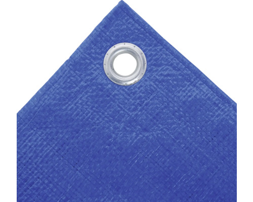 Geweven zeildoek, universeel zeildoek, 140 g/m², zilverblauw, 4 x 5 m