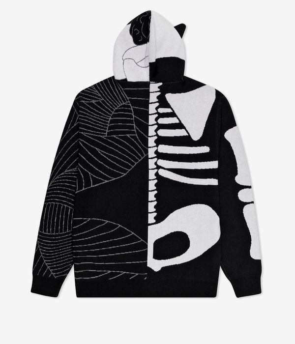 RIPNDIP Skelly Nerm Hoodie (black white)