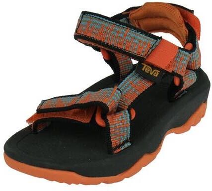 Teva Hurrica XLT 2 Schoolkind outdoor sandalen oranje lichtblauw zwart kids