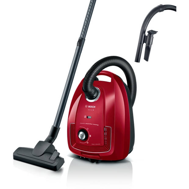 Bosch BGB38RD2 stofzuiger rood 600W
