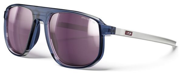 Lunettes Julbo Ward - Spectron HD 3 Polarized - Bleu Translucide Brillant/Blanc