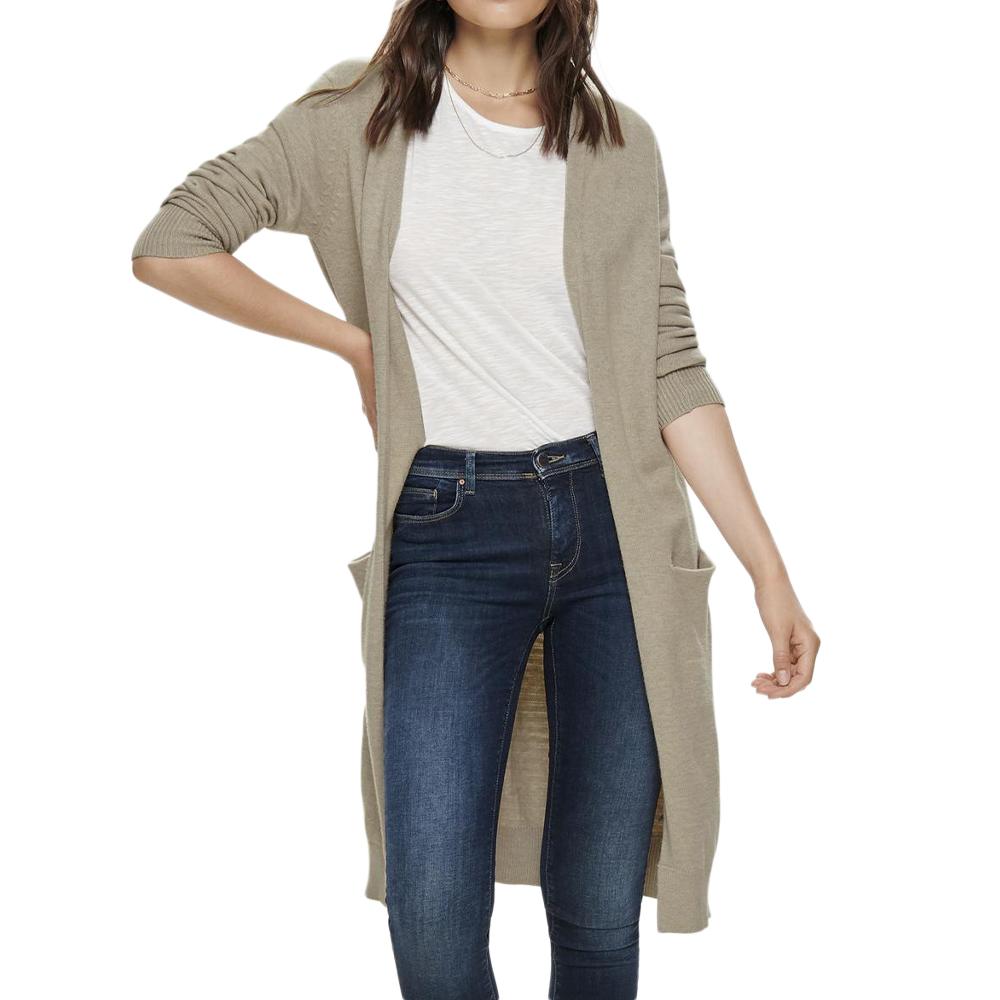 JDY Gilet Beige Femme JDY Marco