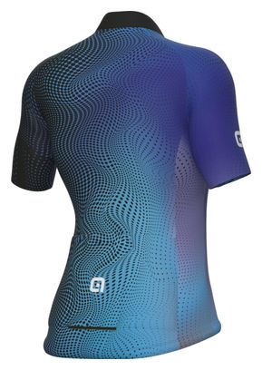 Maillot Manches Courtes Femme Alé Circus Bleu