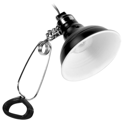 Exo Terra Glow Light Porzellan-Klemmlampe und Leuchtreflektor