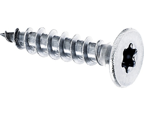 Houtschroef TX 5x25 mm RVS 16 stuks