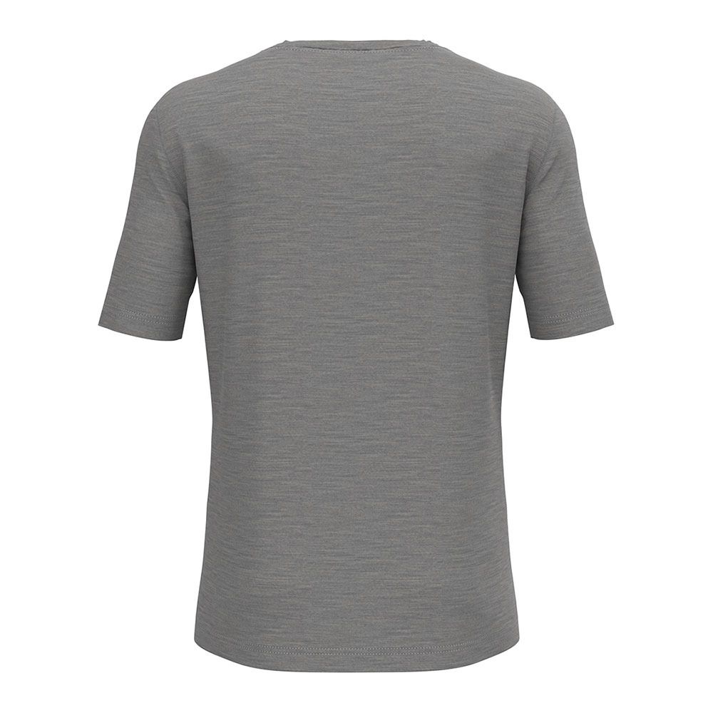 Odlo MERINO WARM - Sous-couche Homme odlo steel grey melange