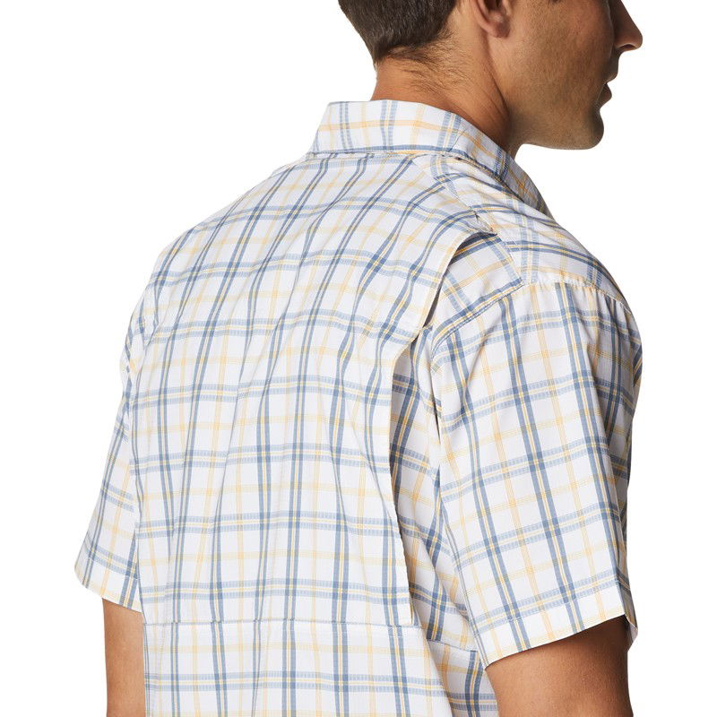 Columbia Silver Ridge Lite Plaid skjorte SS, herre