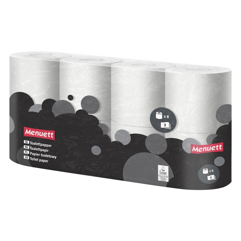 Toalettpapir 8-pk