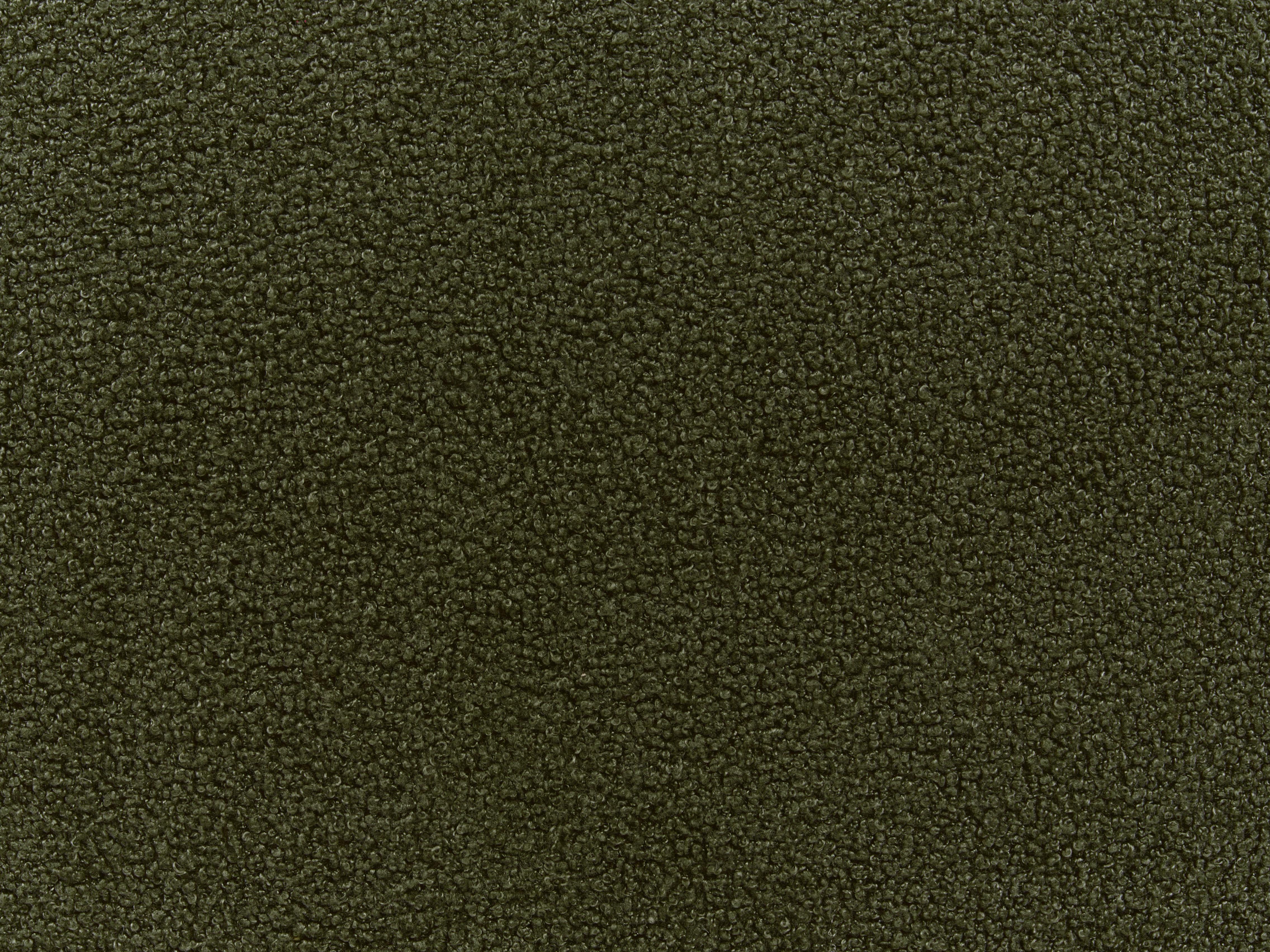 Bed Bouclé VALOGNES 180 x 200 cm Donkergroen