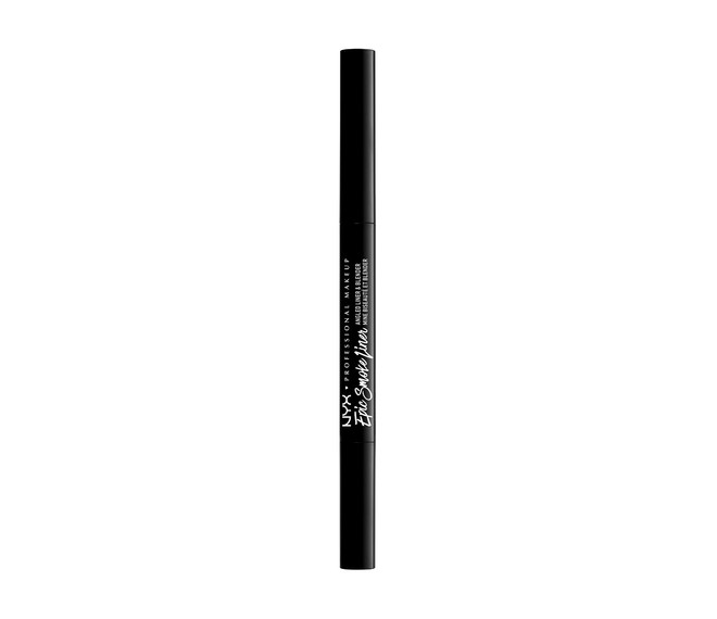 NYX Professional Makeup EPIC SMOKE LINER Angled Liner & BlenderBlack Smoke