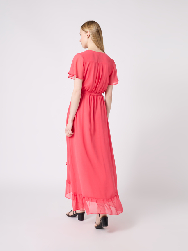 Robe longue cintrée