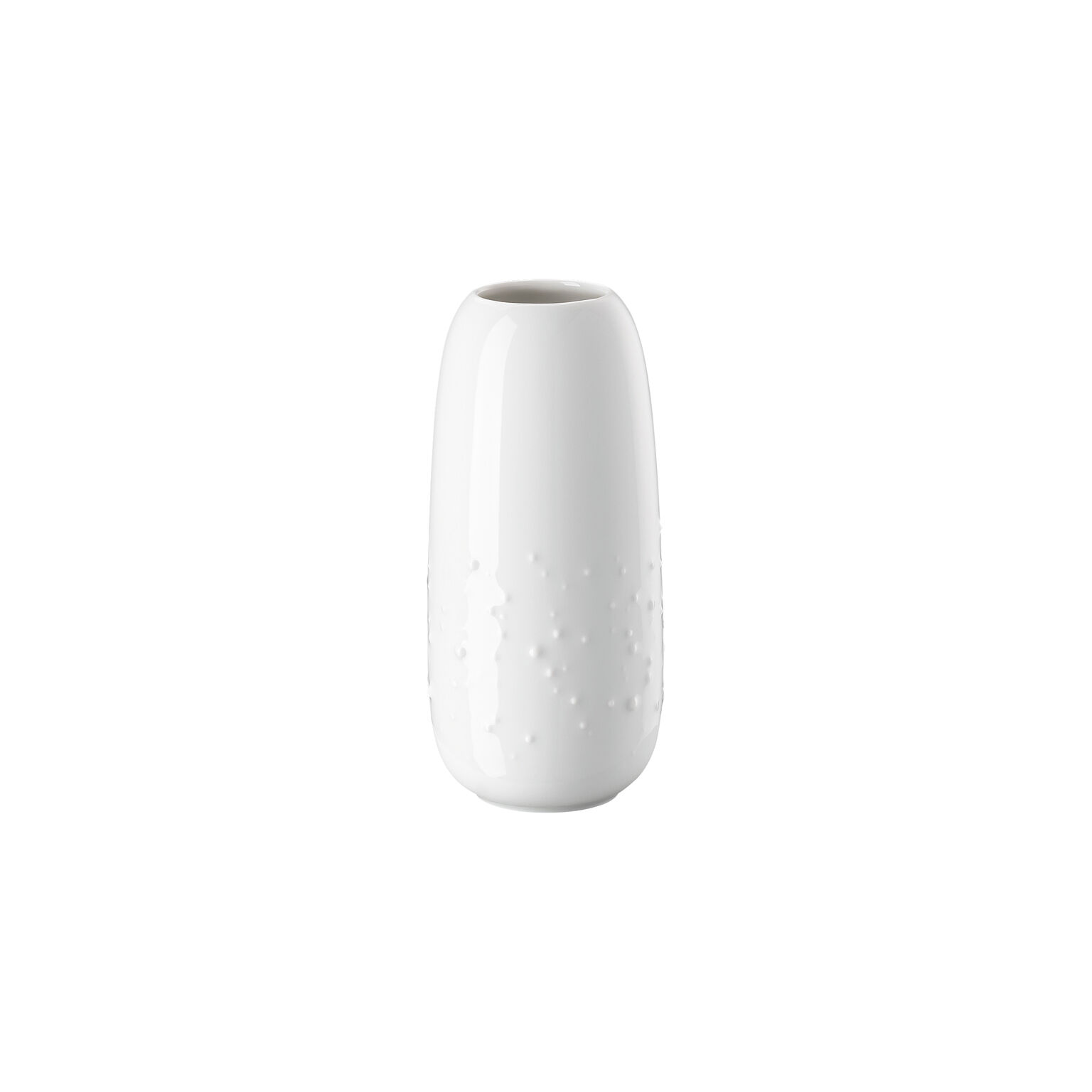 Vesi Droplets weiss Vase 18 cm