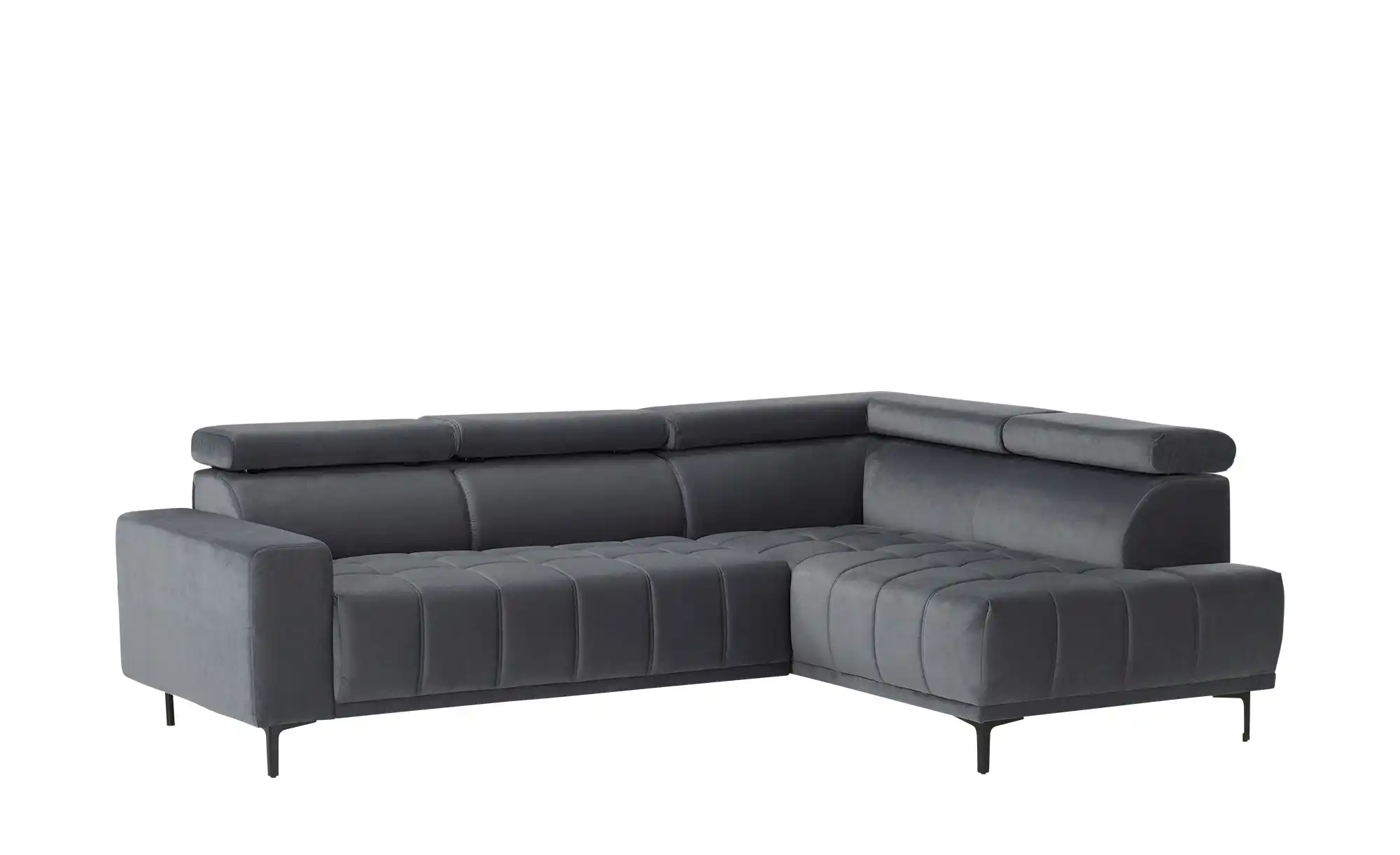 uno Ecksofa aus Mikrofaser Carrara