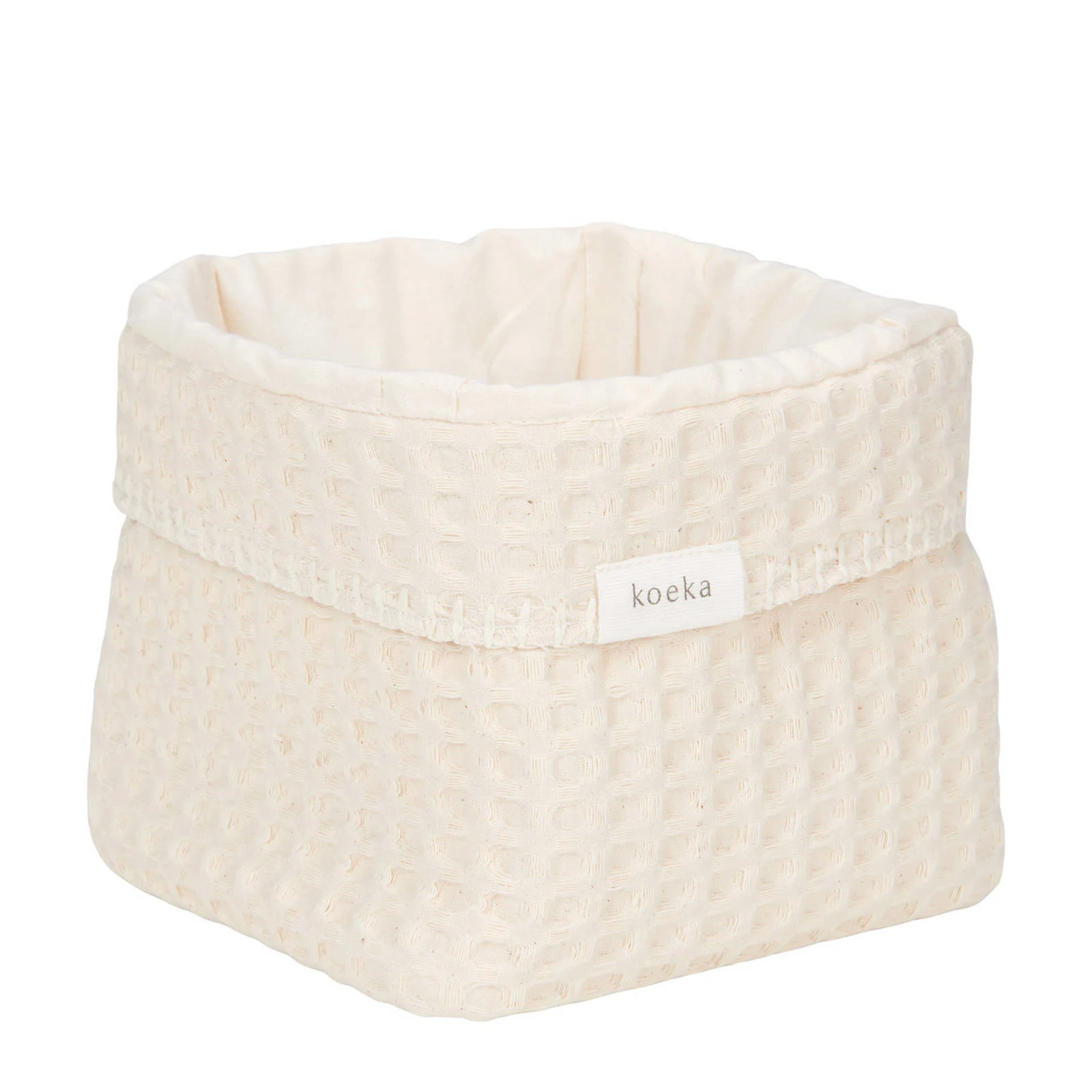Koeka Antwerp commodemandje wafel/flanel natural