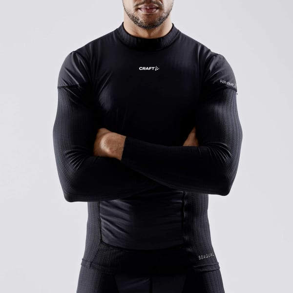 Sous vêtement vélo CRAFT ACTIVE EXTREME X WIND LS BLACK/GRANITE