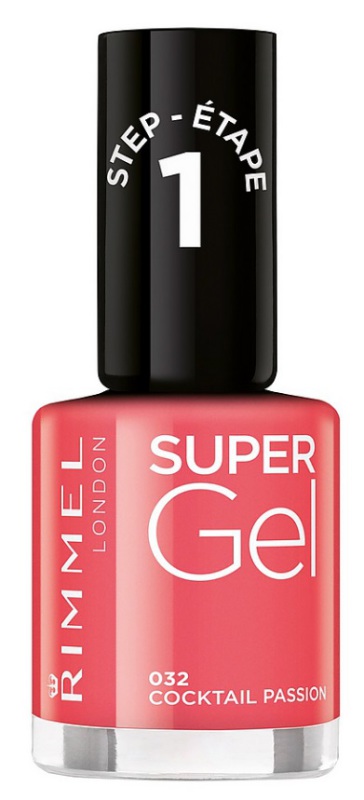 Rimmel London Nagellak super gel 032 cocktail passion 12ml