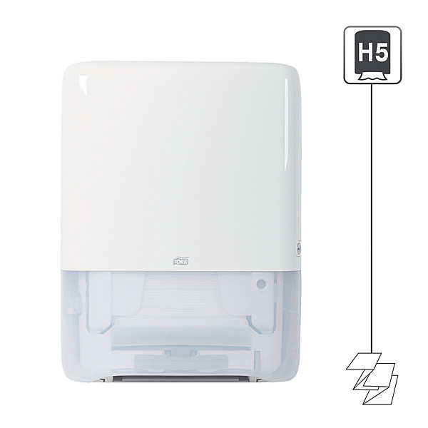 Distributeur essuie-mains enchevêtrés Tork PeakServe Mini H5 plastique