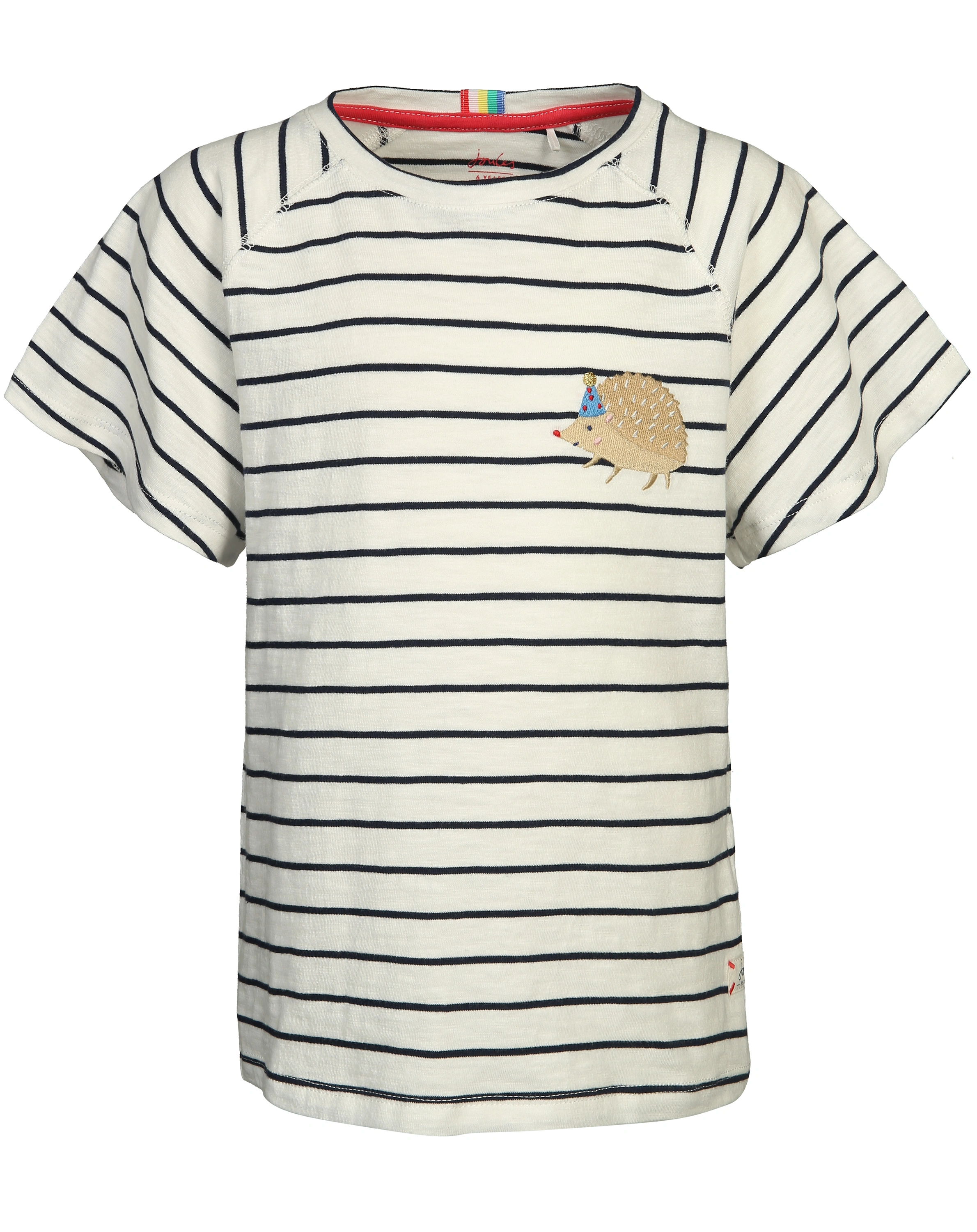 T-Shirt BERRY - HDHG gestreift in weiß