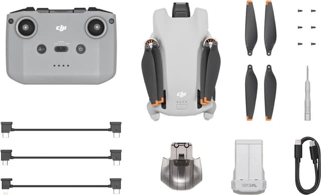 DJI Mini 3 drone + N1 fjernbetjening