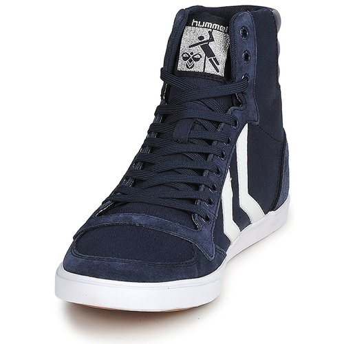 hummel - SLIMMER STADIL HIGH - Marine