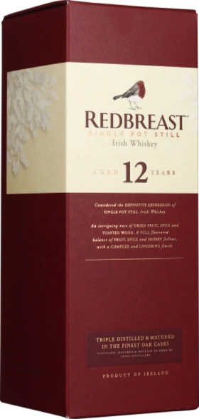 REDBREAST 12 YEARS POT STILL 70CL