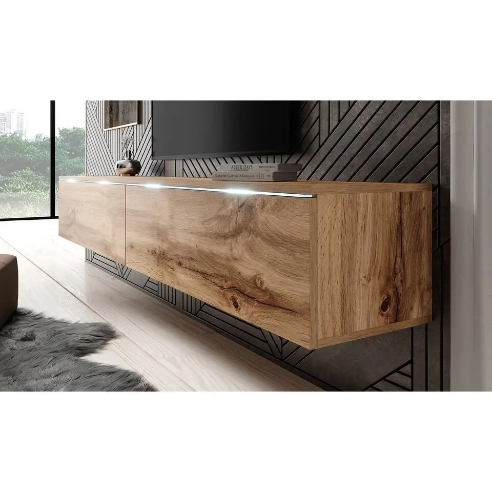 Meubella - TV-Meubel Dixon - Eiken - 180 cm