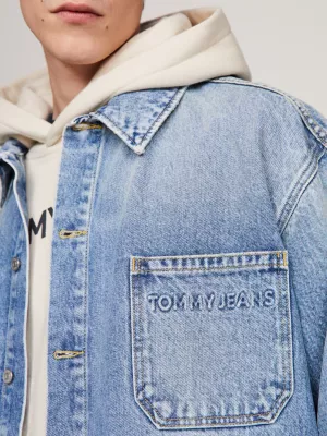 Sobretudo jeans oversized Aiden
