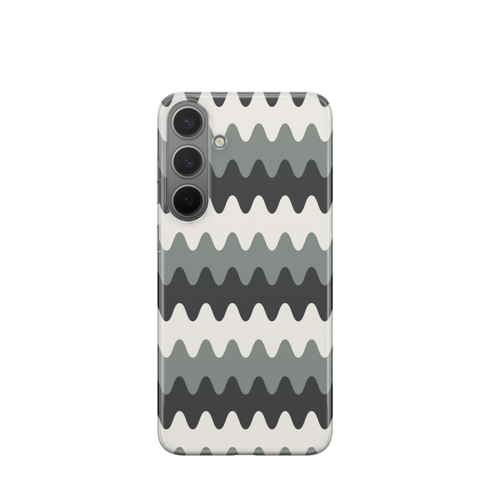 Samsung Galaxy S24 Plus Gummi Hülle Grauzone - Schwarz